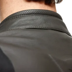 ISTRICE - GIACCA MOTO IN PELLE UOMO