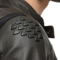 ISTRICE - GIACCA MOTO IN PELLE UOMO
