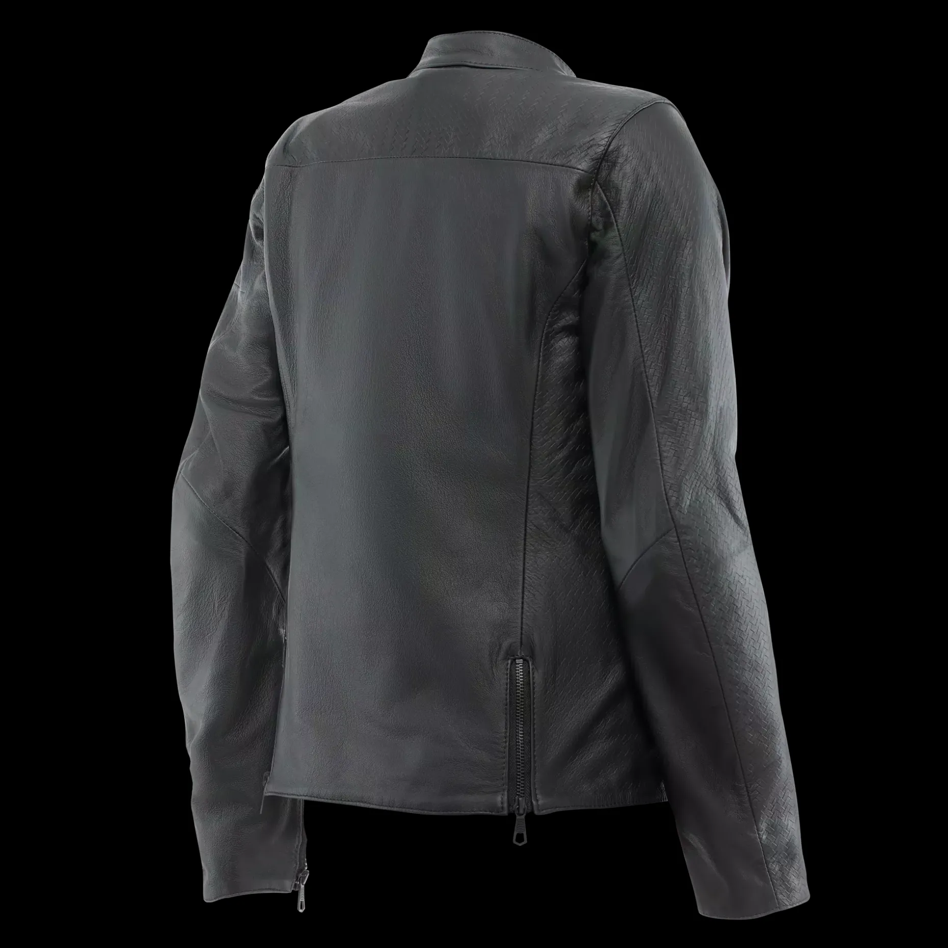 ITINERE - GIACCA MOTO IN PELLE DONNA