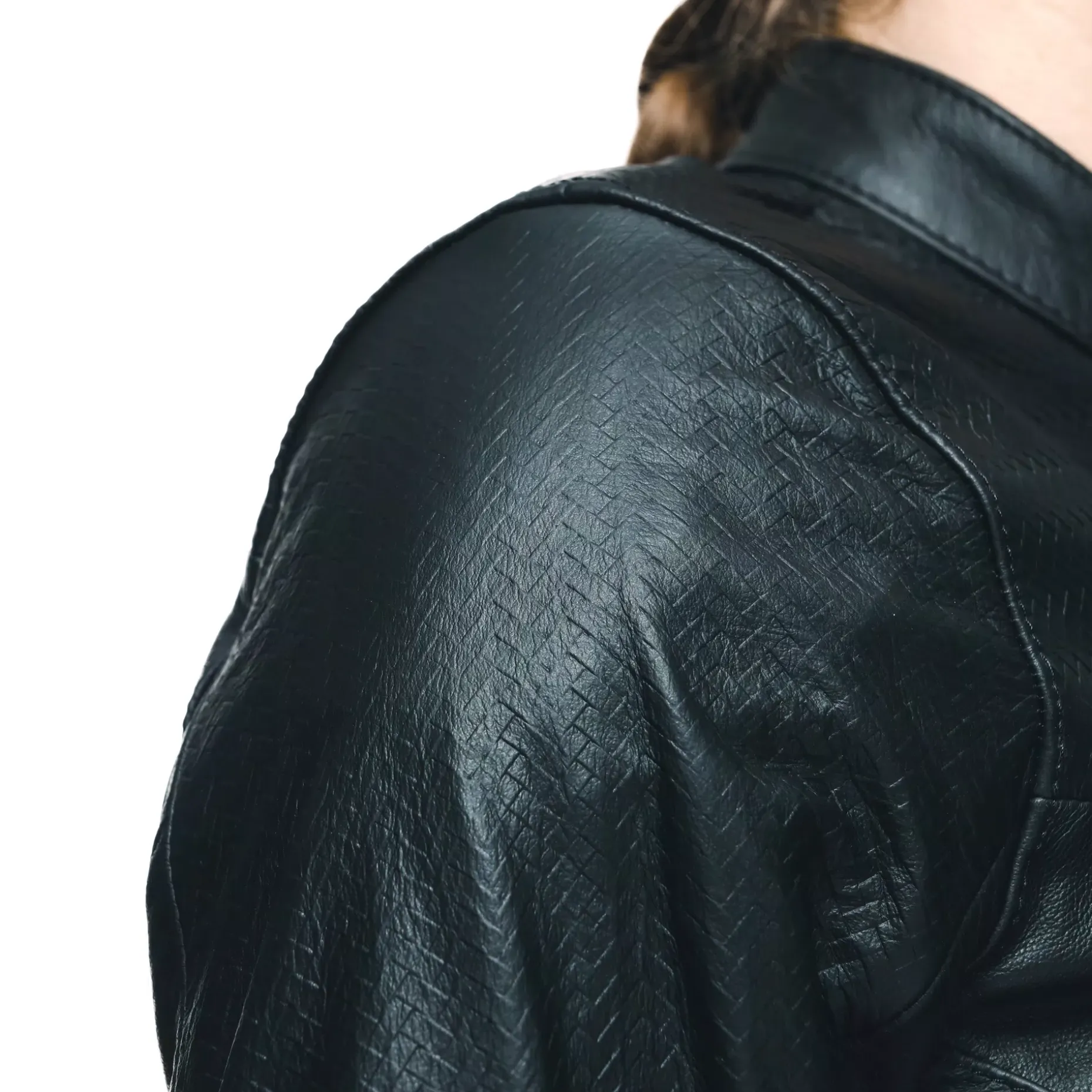 ITINERE - GIACCA MOTO IN PELLE DONNA