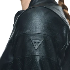 ITINERE - GIACCA MOTO IN PELLE DONNA