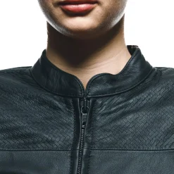 ITINERE - GIACCA MOTO IN PELLE DONNA