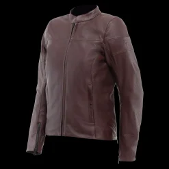 ITINERE - GIACCA MOTO IN PELLE DONNA