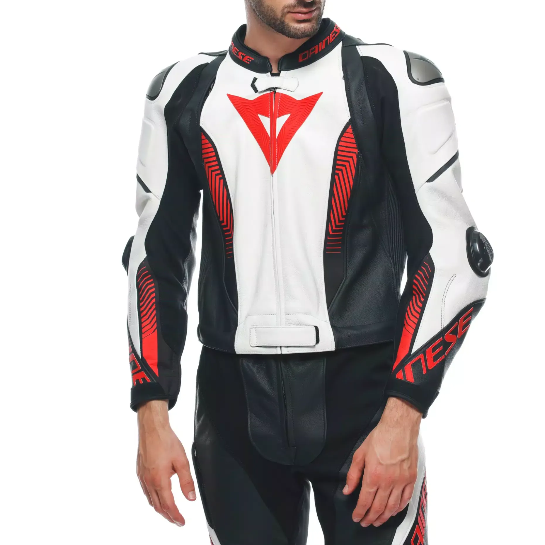 LAGUNA SECA 5 - TUTA MOTO DIVISIBILE IN PELLE UOMO