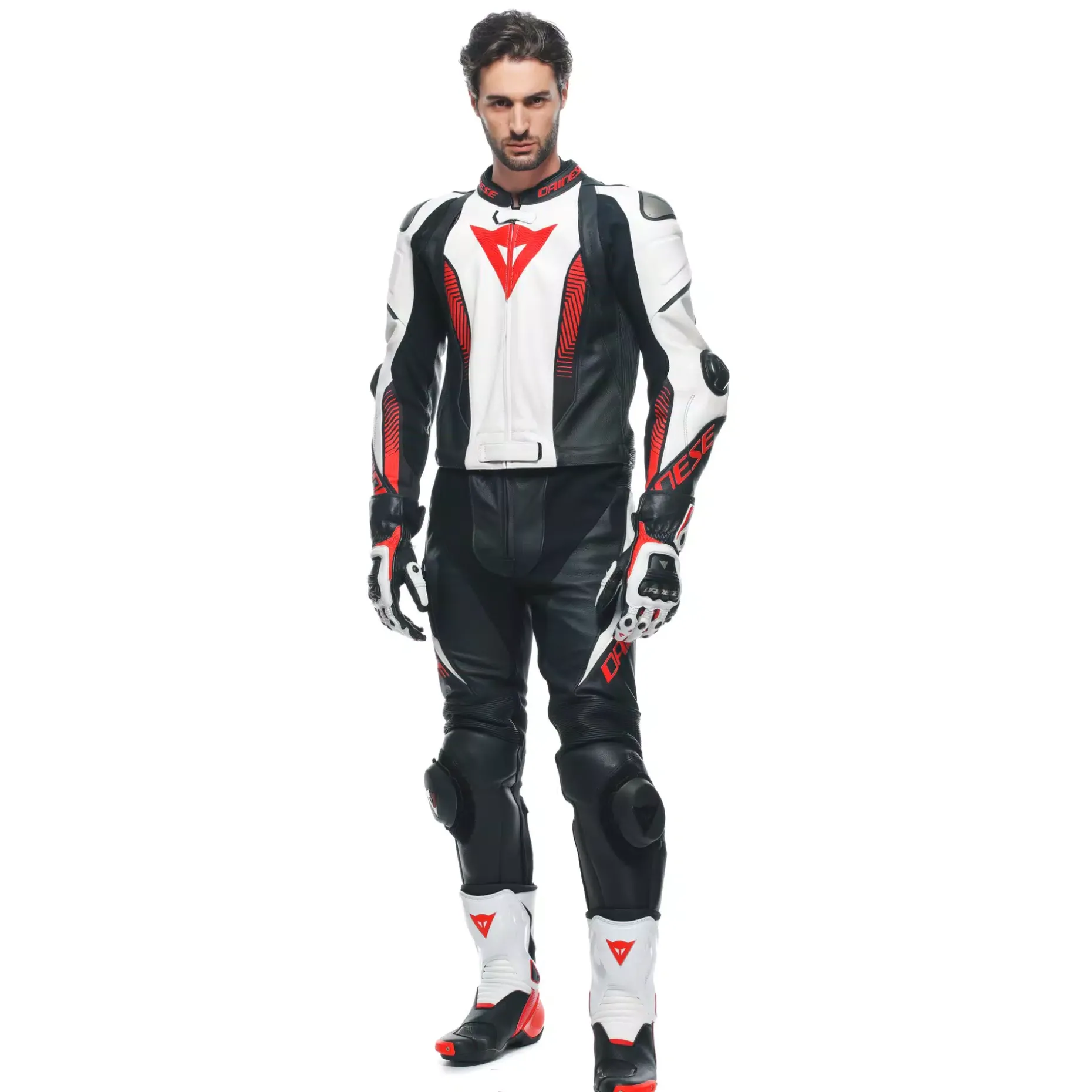 LAGUNA SECA 5 - TUTA MOTO DIVISIBILE IN PELLE UOMO