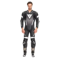 LAGUNA SECA 6 - TUTA MOTO INTERA IN PELLE PERFORATA UOMO - TAGLIA SHORT/TALL (S/T)