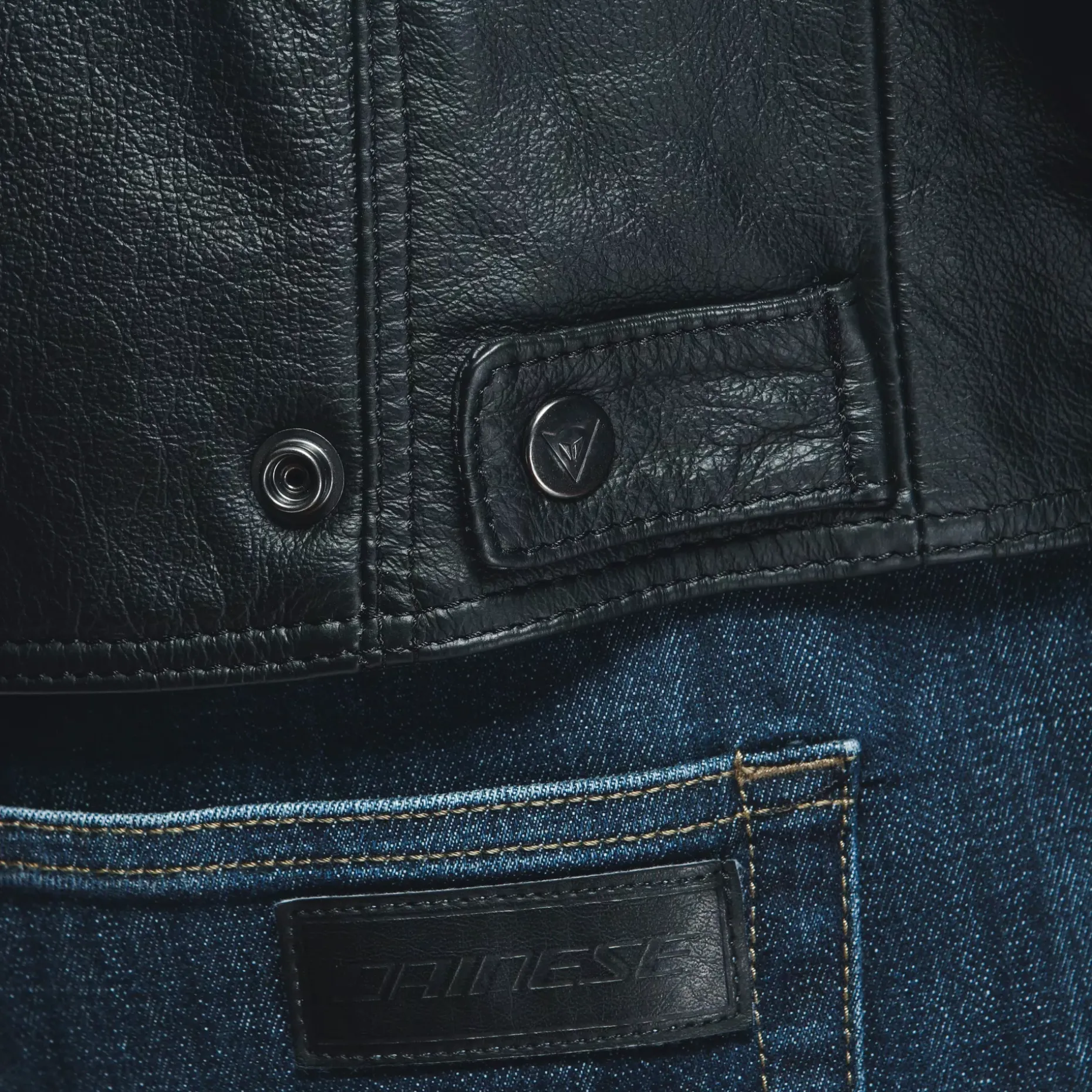 MIKE 3 - GIACCA MOTO IN PELLE UOMO
