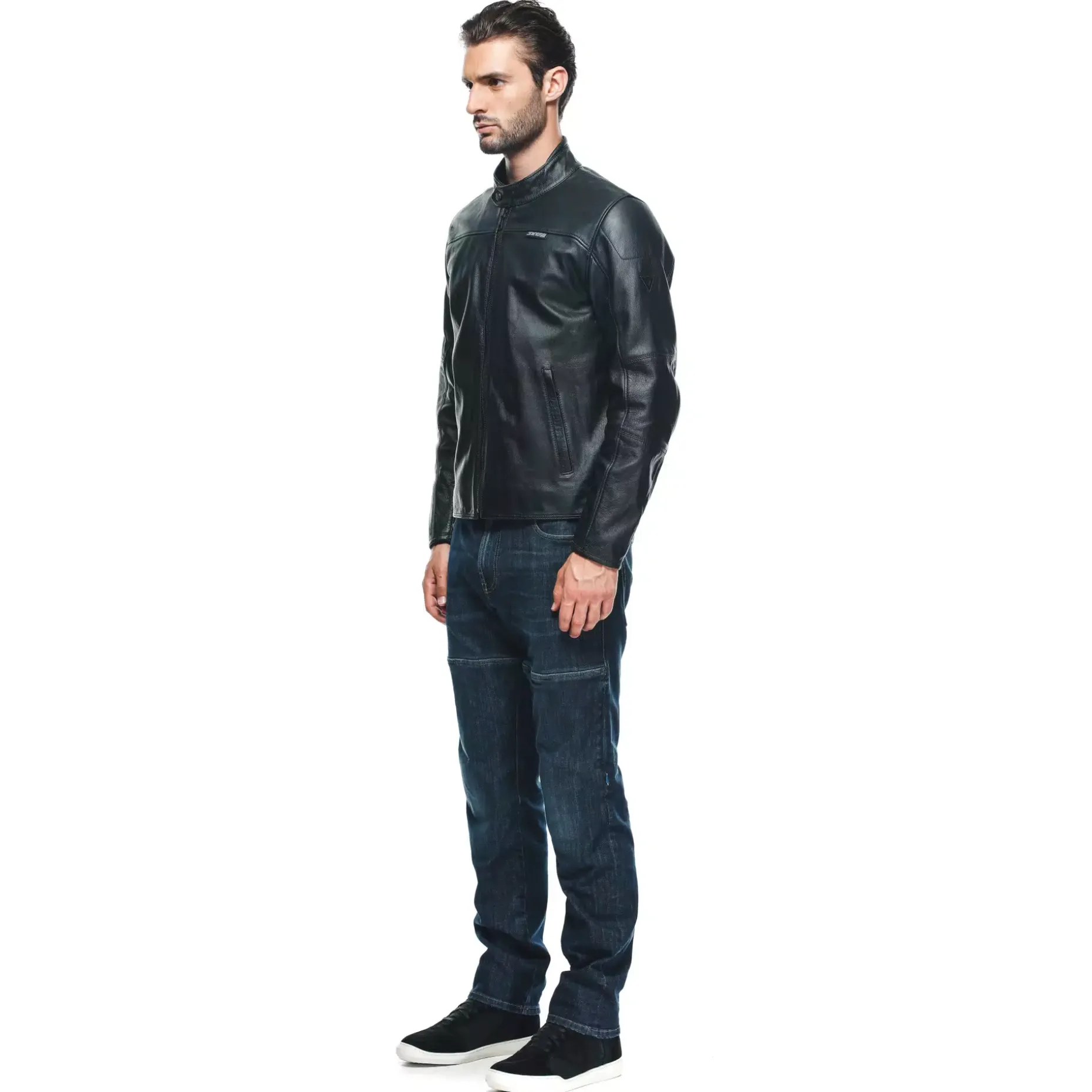 MIKE 3 - GIACCA MOTO IN PELLE UOMO