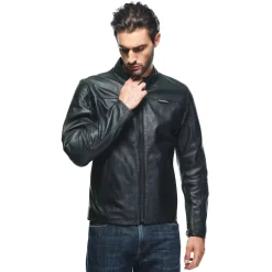 MIKE 3 - GIACCA MOTO IN PELLE UOMO