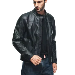 MIKE 3 - GIACCA MOTO IN PELLE UOMO