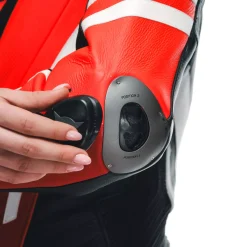 MISANO 3 D-AIR® - TUTA MOTO INTERA IN PELLE PERFORATA DONNA