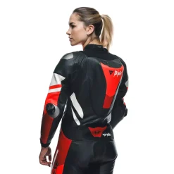 MISANO 3 D-AIR® - TUTA MOTO INTERA IN PELLE PERFORATA DONNA