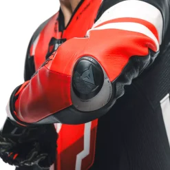 MISANO 3 D-AIR® - TUTA MOTO INTERA IN PELLE PERFORATA UOMO