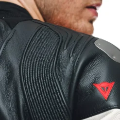 MISANO 3 D-AIR® - TUTA MOTO INTERA IN PELLE PERFORATA UOMO