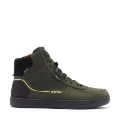 MOOD 2 GORE-TEX® SNEAKER MOTO IMPERMEABILI UOMO - VERDE/NERO/GIALLO