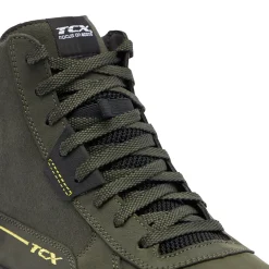 MOOD 2 GORE-TEX® SNEAKER MOTO IMPERMEABILI UOMO - VERDE/NERO/GIALLO
