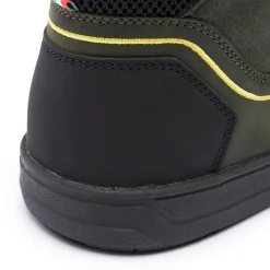 MOOD 2 GORE-TEX® SNEAKER MOTO IMPERMEABILI UOMO - VERDE/NERO/GIALLO