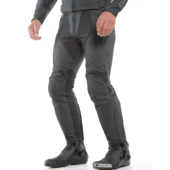 PONY 3 - PANTALONI MOTO CONFORMATI IN PELLE UOMO