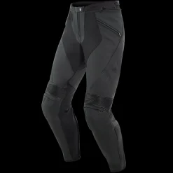 PONY 3 - PANTALONI MOTO IN PELLE PERFORATA UOMO