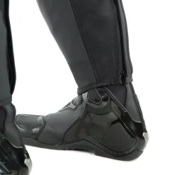 PONY 3 - PANTALONI MOTO IN PELLE PERFORATA UOMO