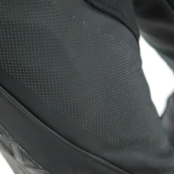 PONY 3 - PANTALONI MOTO IN PELLE PERFORATA UOMO