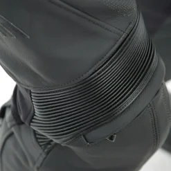 PONY 3 - PANTALONI MOTO IN PELLE PERFORATA UOMO