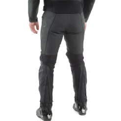 PONY 3 - PANTALONI MOTO IN PELLE PERFORATA UOMO