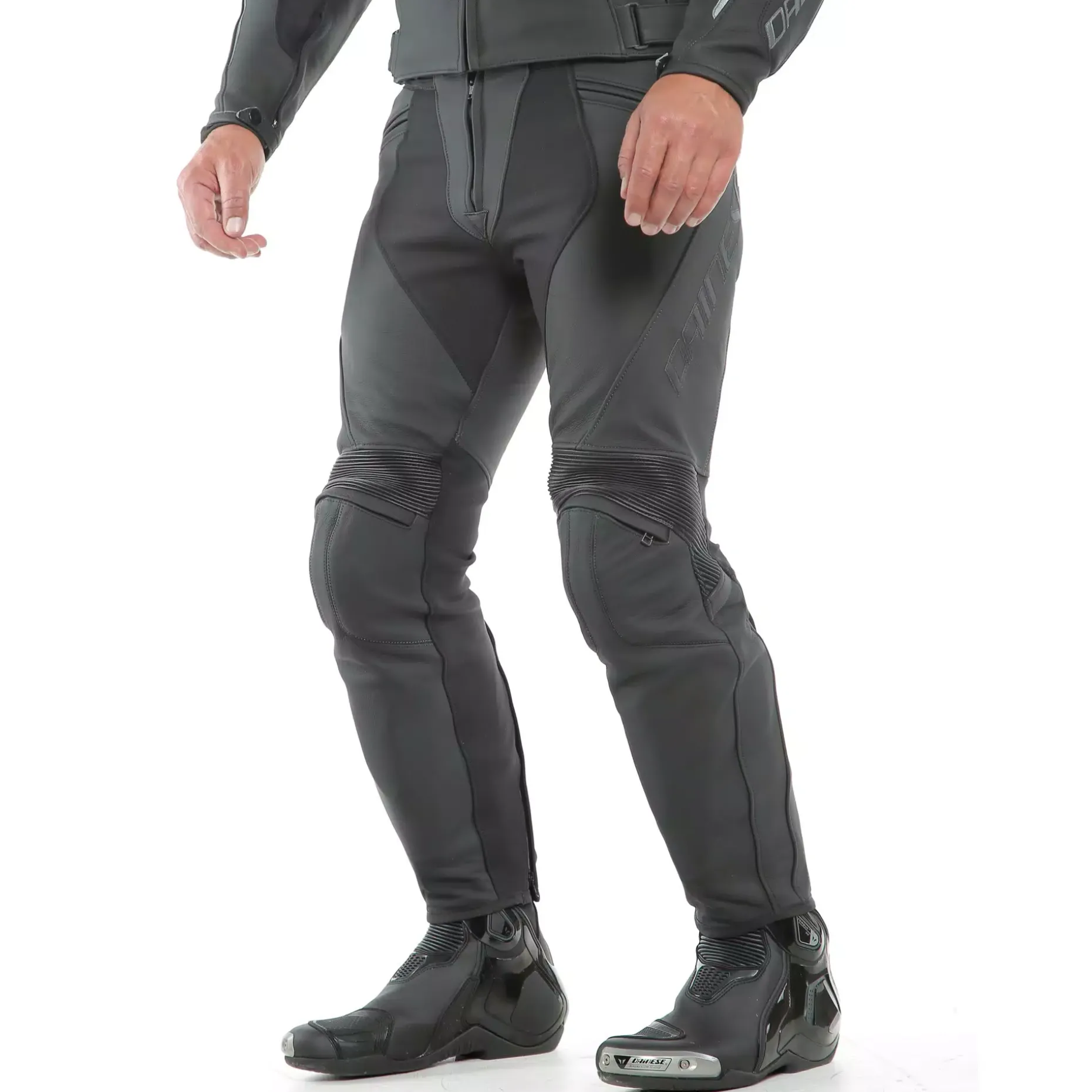 PONY 3 - PANTALONI MOTO IN PELLE UOMO