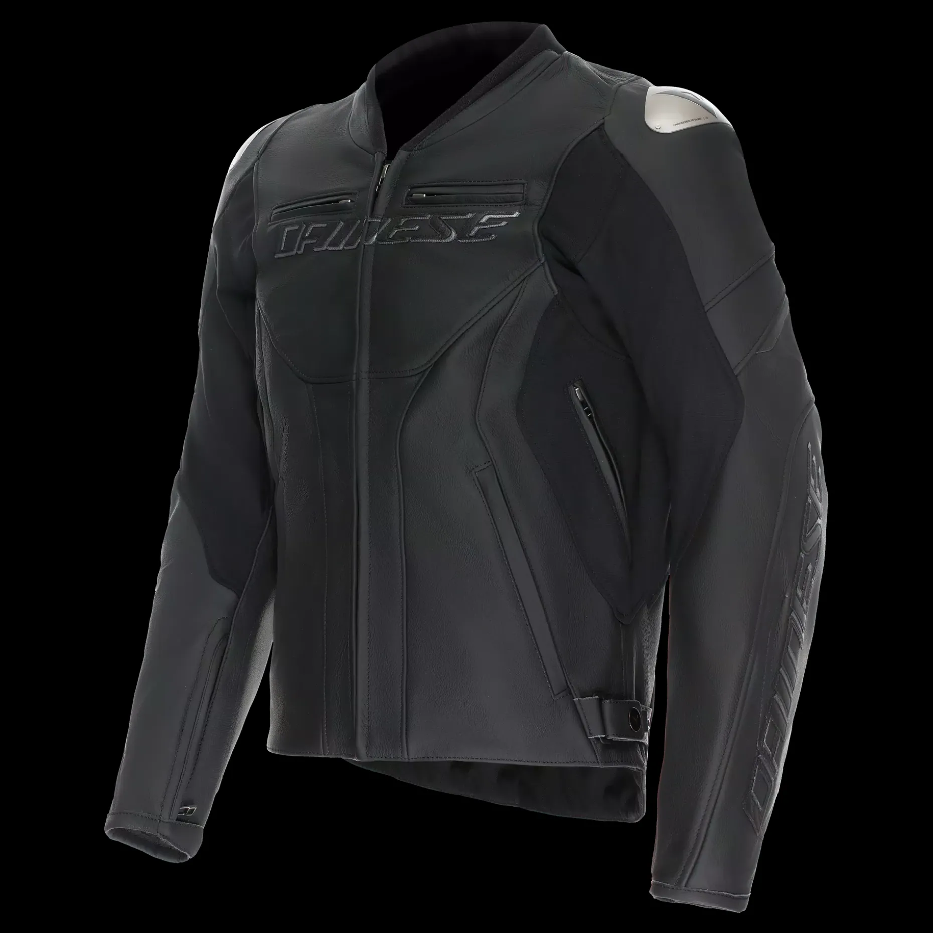 RACING 5 - GIACCA MOTO IN PELLE UOMO - TAGLIA SHORT/TALL (S/T)