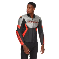 RACING 5 - GIACCA MOTO IN PELLE UOMO