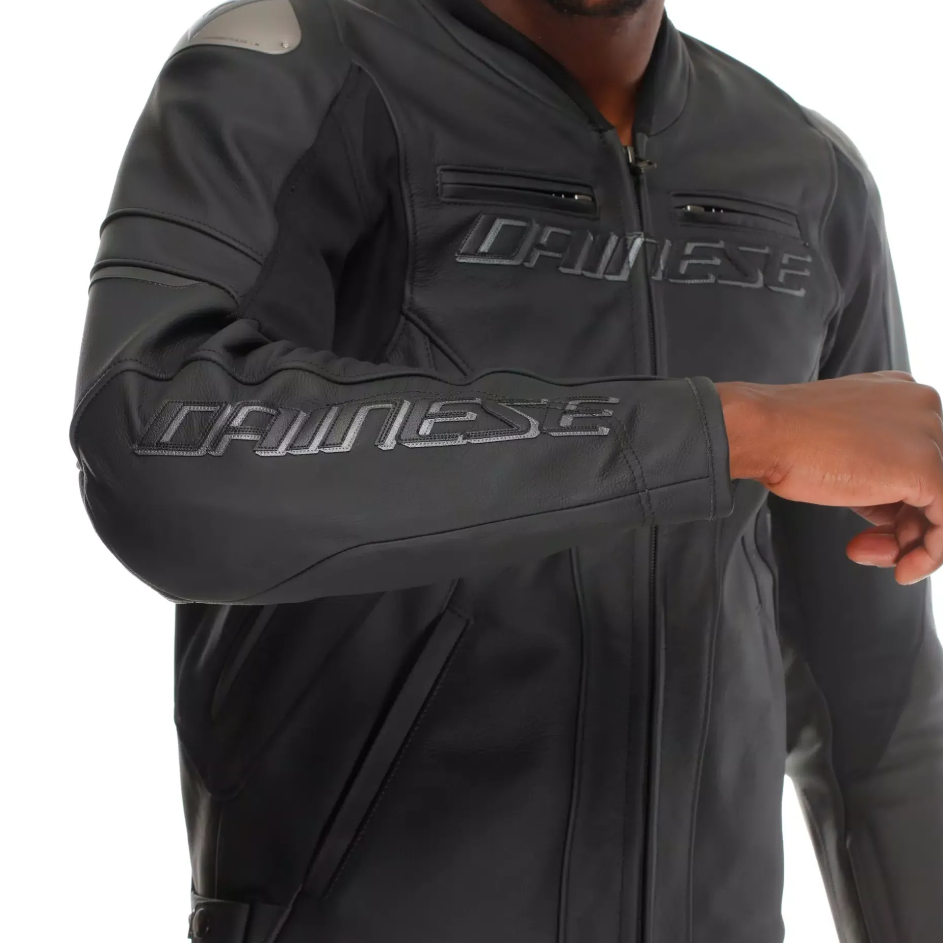 RACING 5 - GIACCA MOTO IN PELLE UOMO