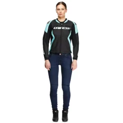 RACING 5 - GIACCA MOTO IN PELLE DONNA