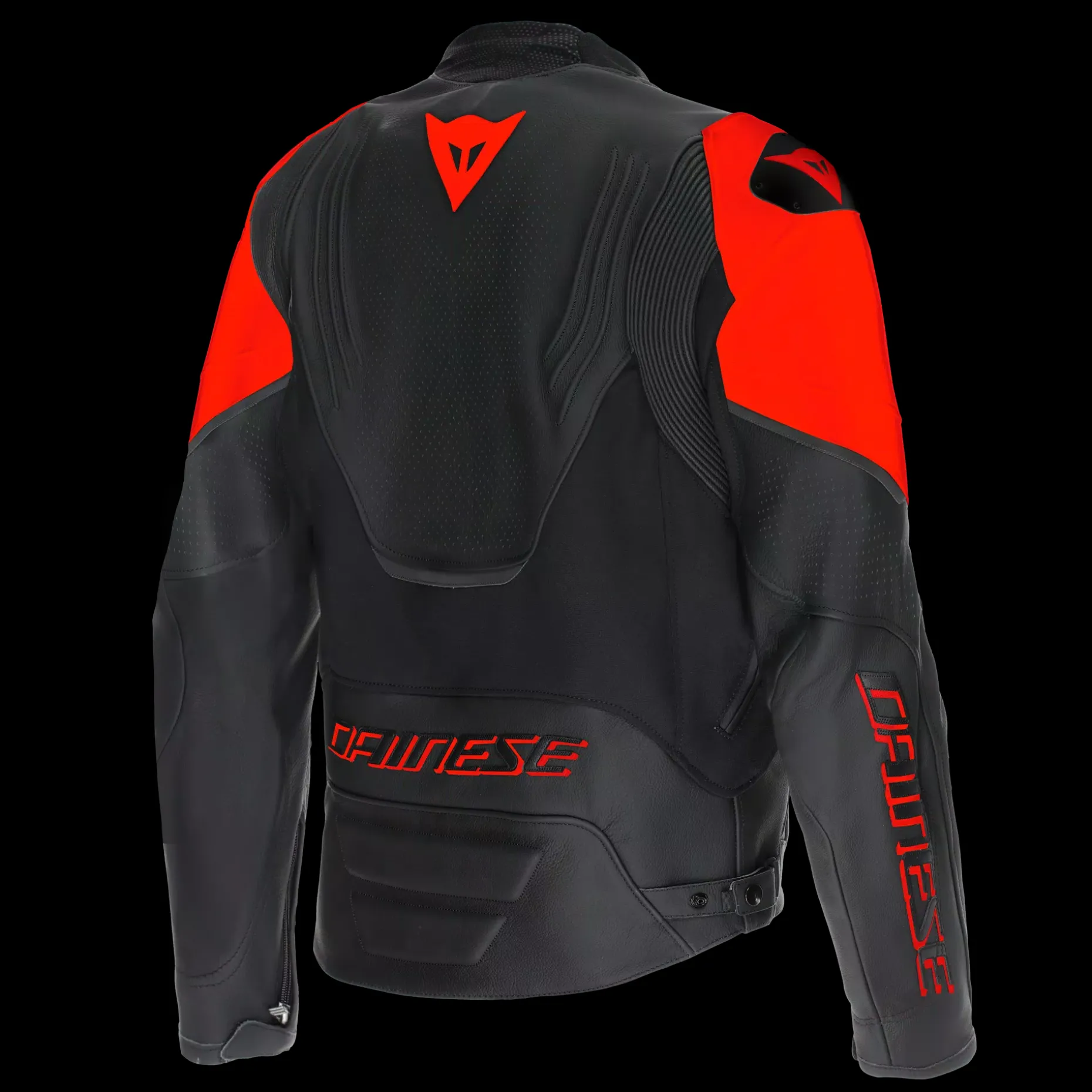 RACING 5 - GIACCA MOTO IN PELLE PERFORATA UOMO