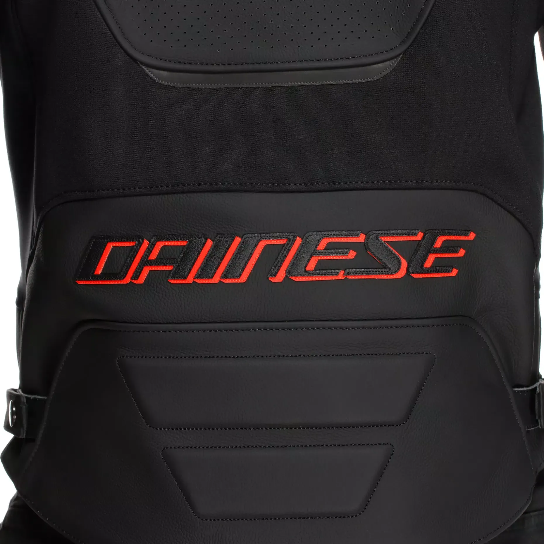 RACING 5 - GIACCA MOTO IN PELLE PERFORATA UOMO