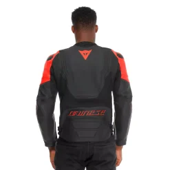 RACING 5 - GIACCA MOTO IN PELLE PERFORATA UOMO