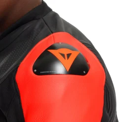 RACING 5 - GIACCA MOTO IN PELLE PERFORATA UOMO