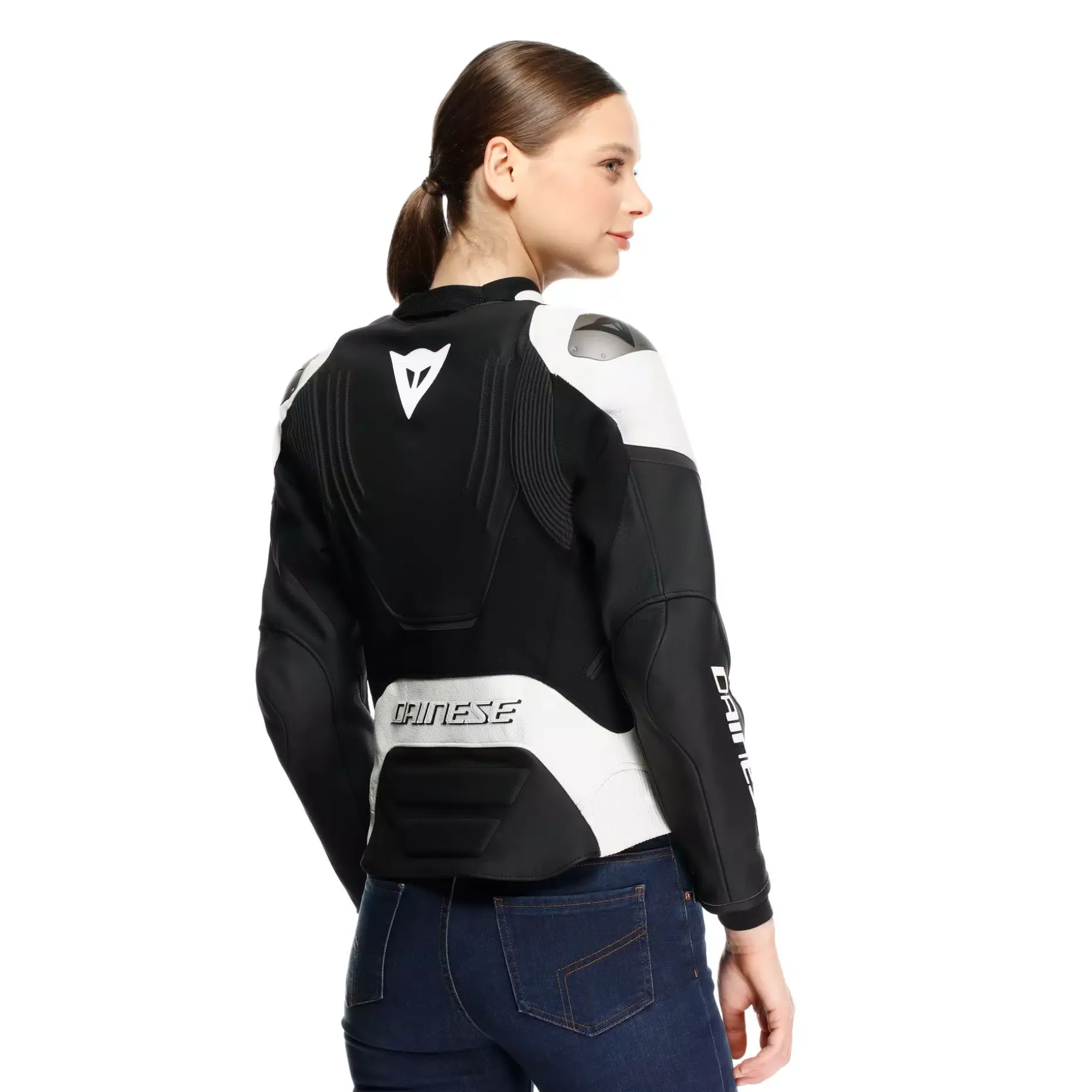RACING 5 - GIACCA MOTO IN PELLE DONNA