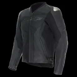 RACING 5 - GIACCA MOTO IN PELLE PERFORATA UOMO - TAGLIA SHORT/TALL (S/T)