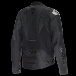 RACING 5 - GIACCA MOTO IN PELLE PERFORATA UOMO - TAGLIA SHORT/TALL (S/T)