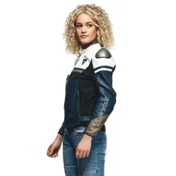 RAPIDA - GIACCA MOTO IN PELLE DONNA