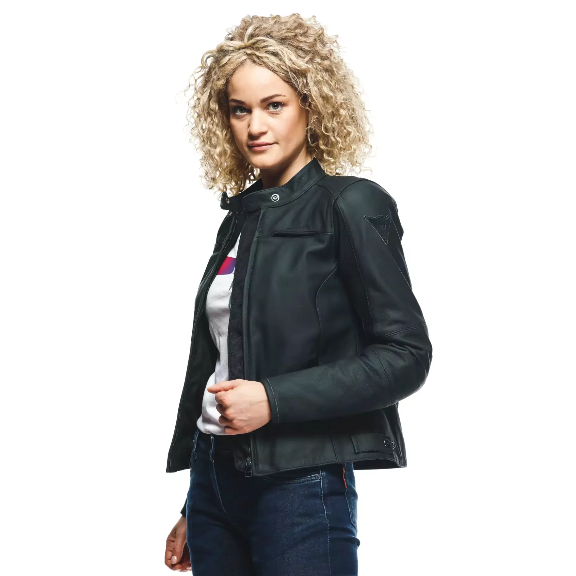 RAZON 2 - GIACCA MOTO IN PELLE DONNA