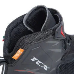 R04D AIR SCARPE MOTO ESTIVE UOMO - NERO/ROSSO