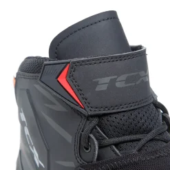 R04D AIR SCARPE MOTO ESTIVE UOMO - NERO/ROSSO