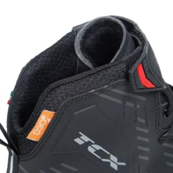 R04D WP SCARPE MOTO IMPERMEABILE UOMO - NERO