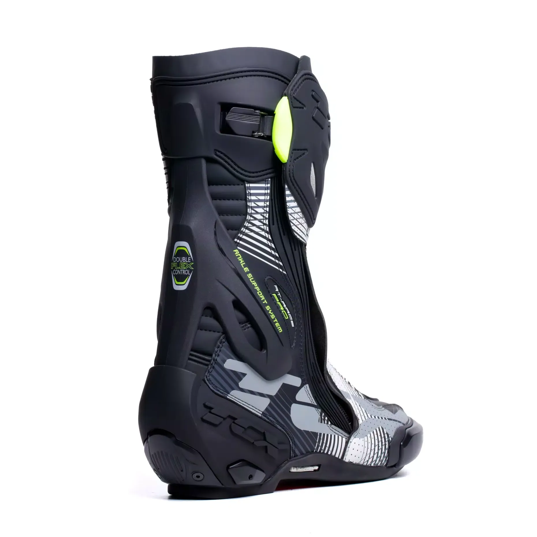 RT-RACE PRO AIR STIVALI MOTO RACING UOMO - NERO/BIANCO/GRIGIO