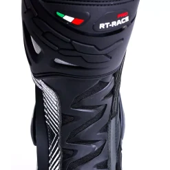 RT-RACE PRO AIR STIVALI MOTO RACING UOMO - NERO/BIANCO/GRIGIO