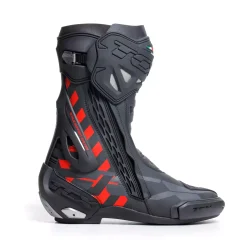 RT-RACE STIVALI MOTO UOMO - NERO/ROSSO