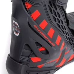 RT-RACE STIVALI MOTO UOMO - NERO/ROSSO