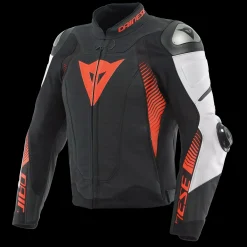 SUPER SPEED 4 - GIACCA DA MOTO IN PELLE TRAFORATA UOMO