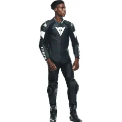 TOSA - TUTA MOTO INTERA IN PELLE PERFORATA UOMO
